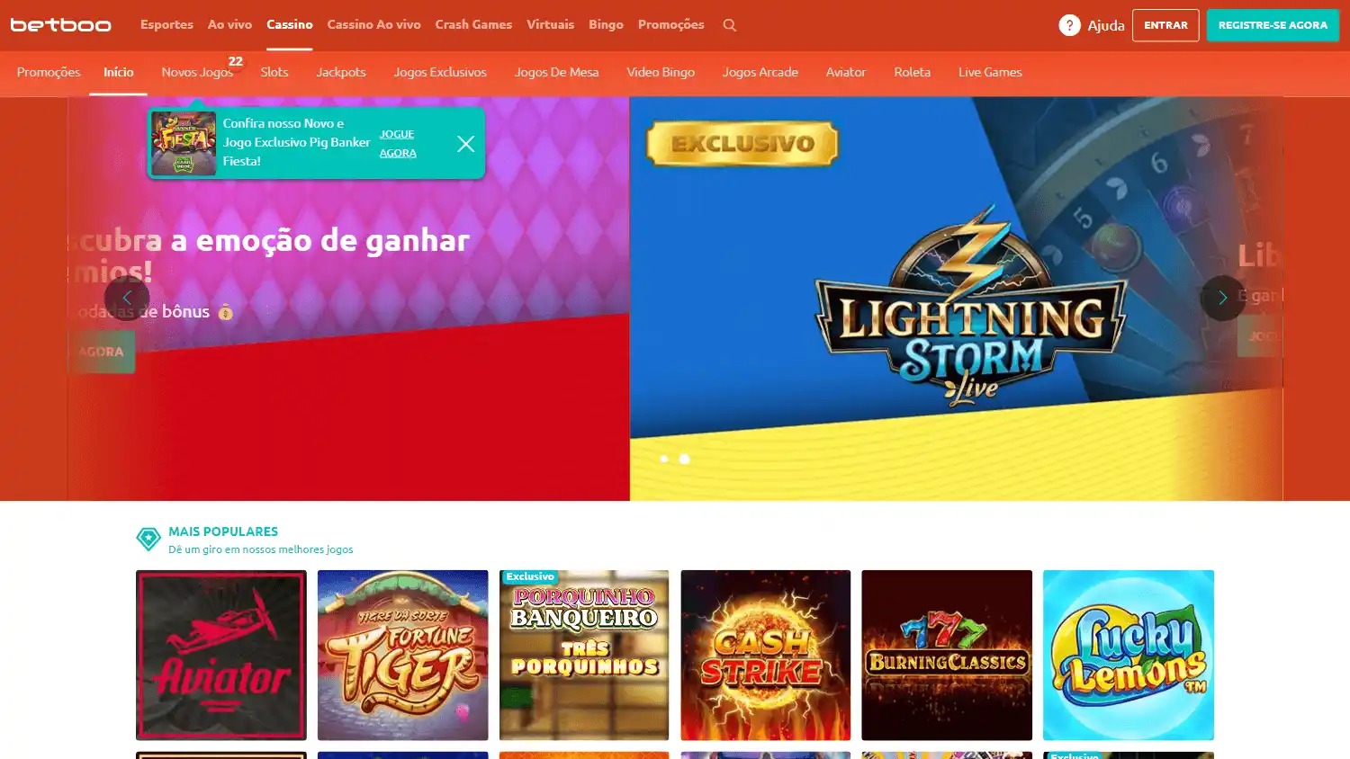 Betboo Casino BR screenshot 1
