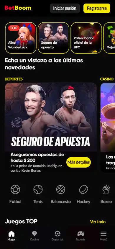 BetBoom Casino MX screenshot 4