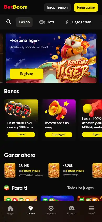BetBoom Casino MX screenshot 5