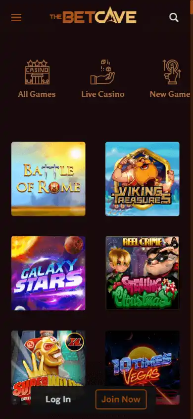 Betcave Casino screenshot 4