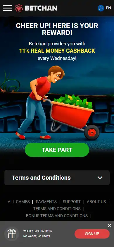 Betchan Casino screenshot 6