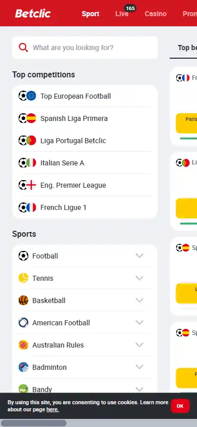 Betclic Casino screenshot 4