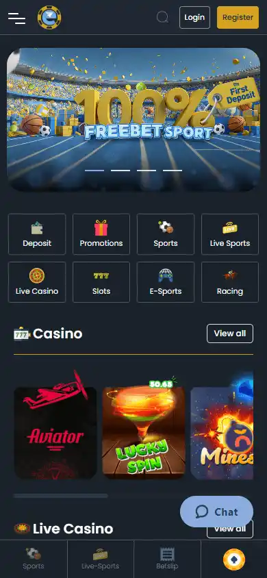 Betegram Casino screenshot 4