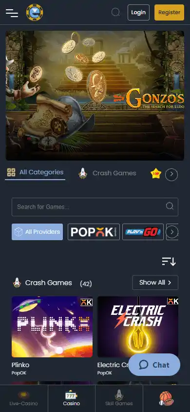 Betegram Casino screenshot 5