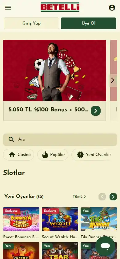 Betelli Casino screenshot 5