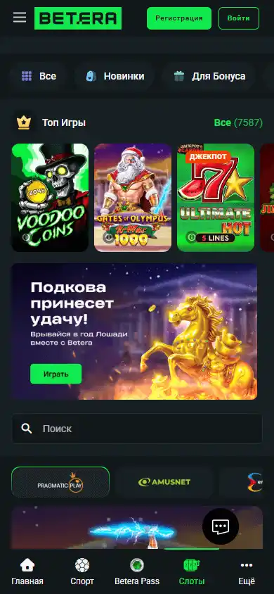 Betera Casino screenshot 5