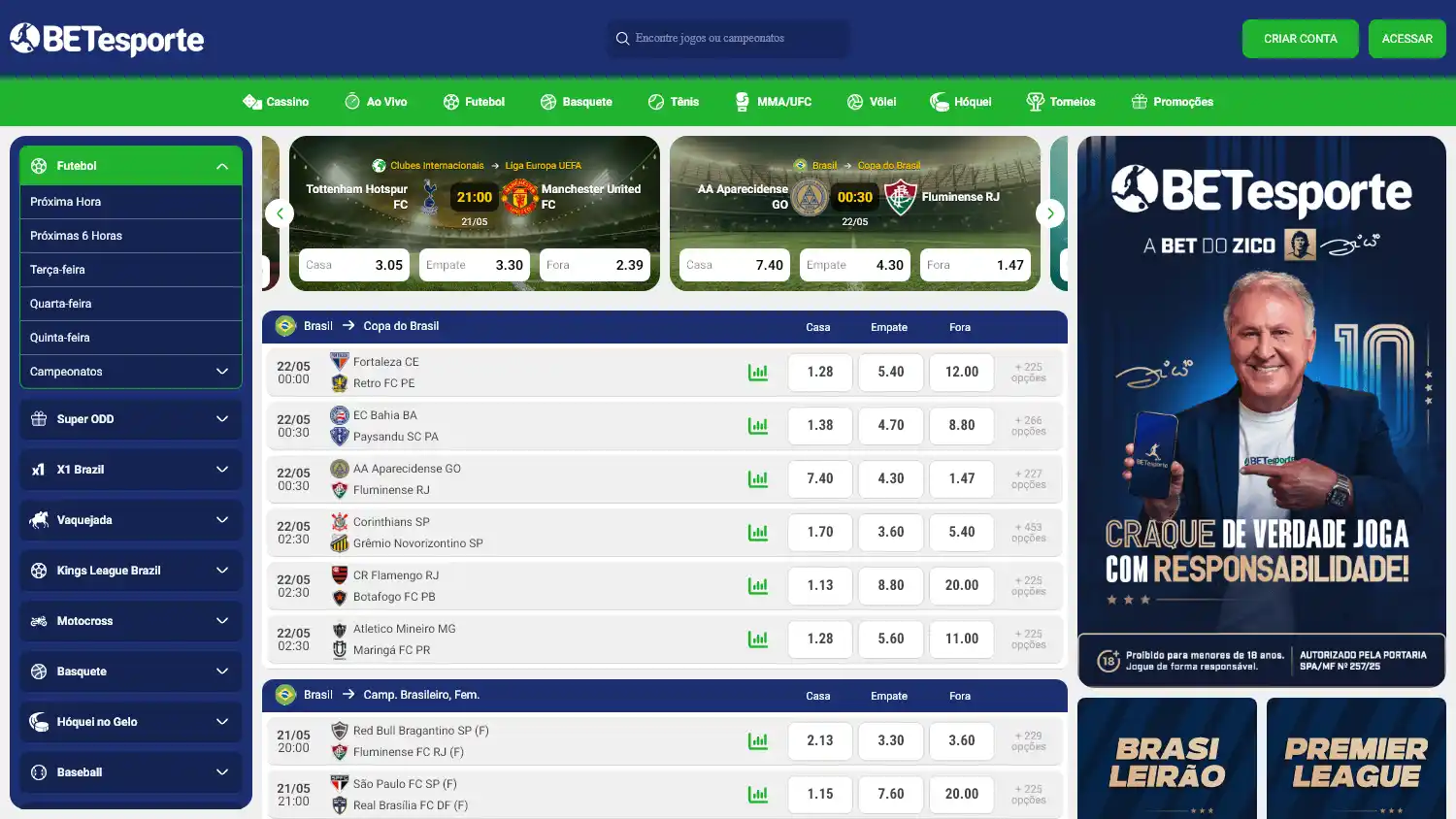 BETesporte Casino screenshot 1