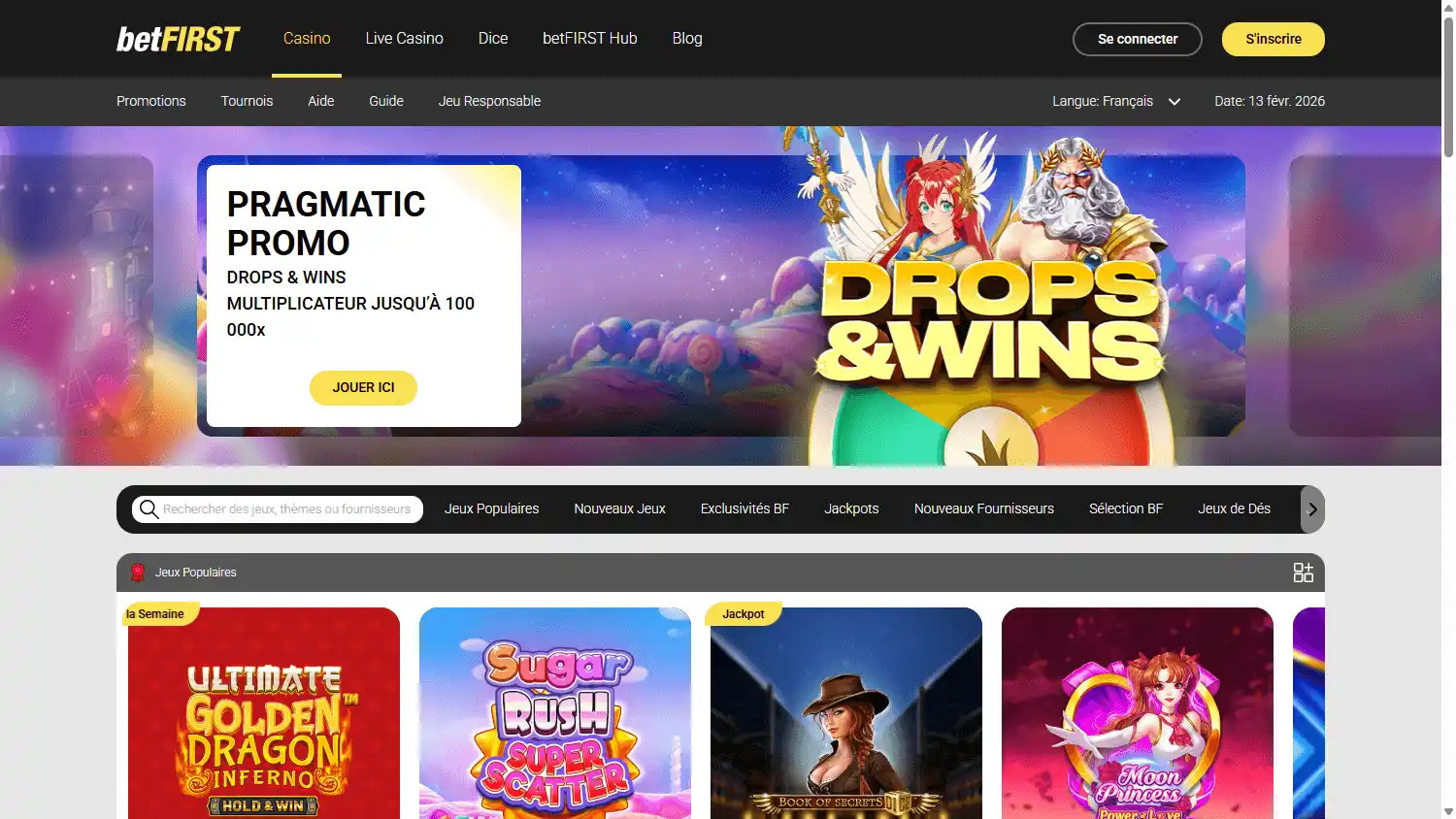 BetFirst Casino BE screenshot 1