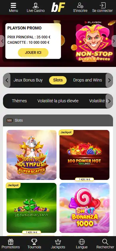 BetFirst Casino BE screenshot 5