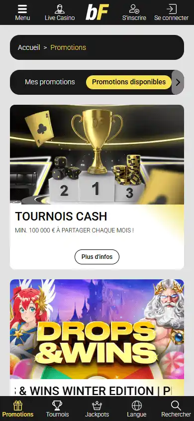 BetFirst Casino BE screenshot 6