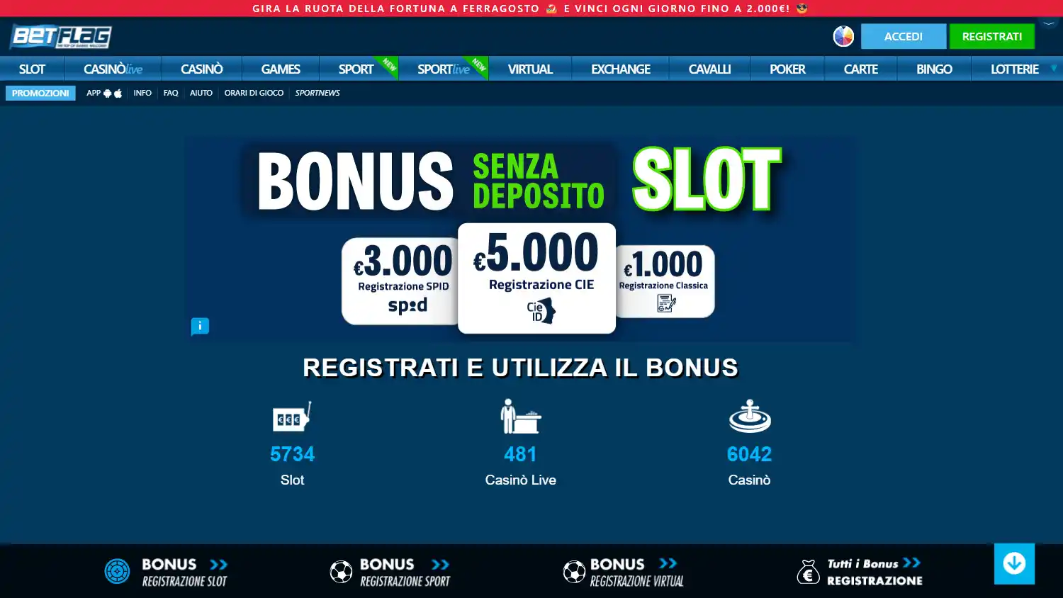 BetFlag Casino screenshot 1