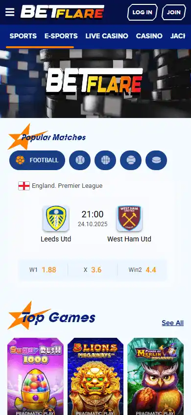 BetFlare Casino screenshot 4