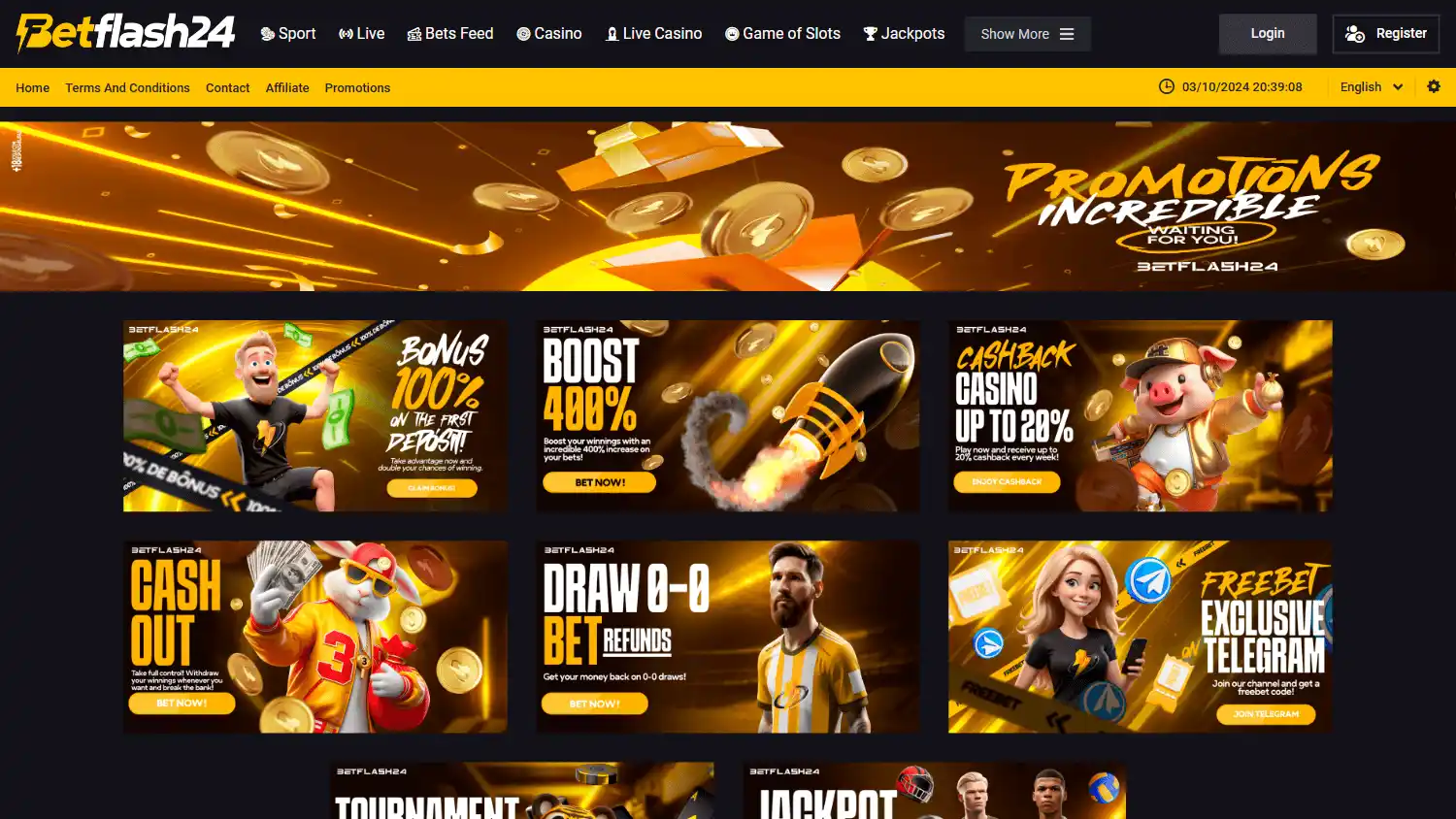 BetFlash24 Casino screenshot 3