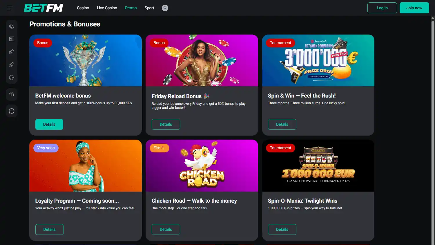 BetFM Casino screenshot 3