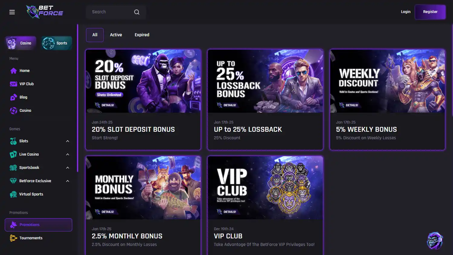 BetForce Casino screenshot 3