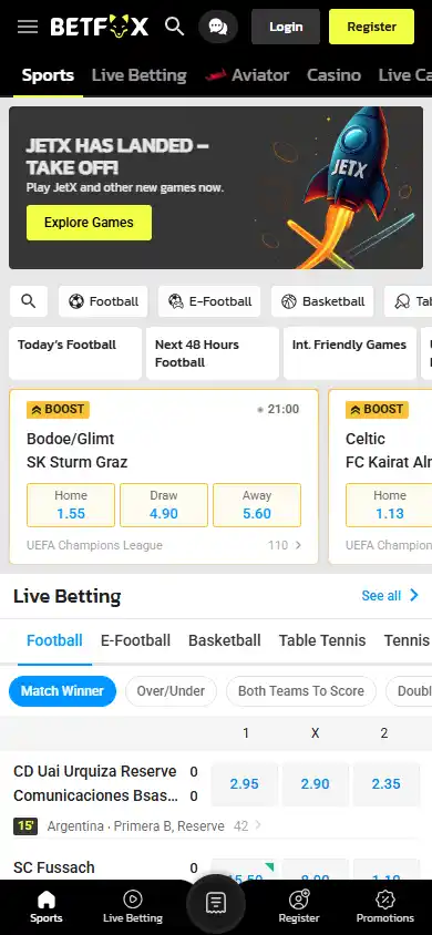 Betfox Casino screenshot 4
