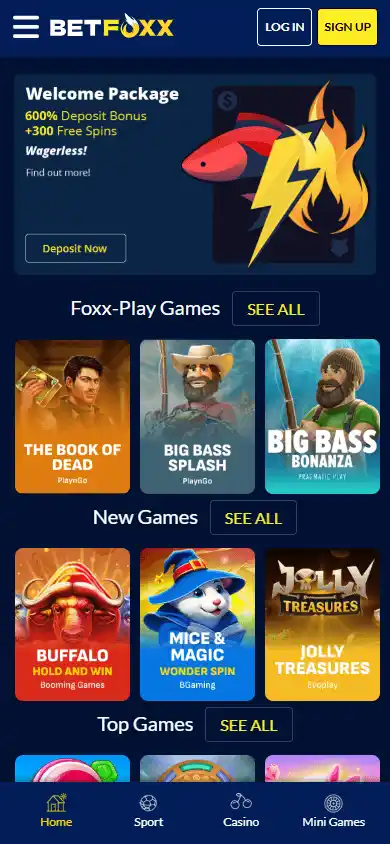 BetFoxx Casino screenshot 4