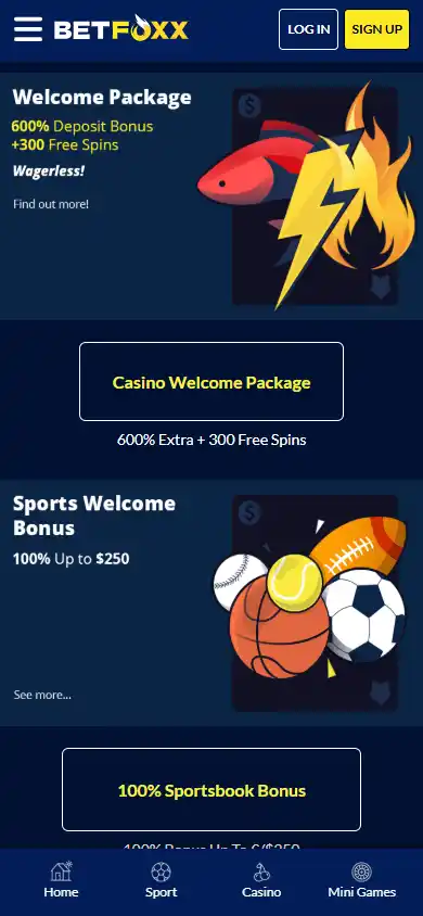 BetFoxx Casino screenshot 6