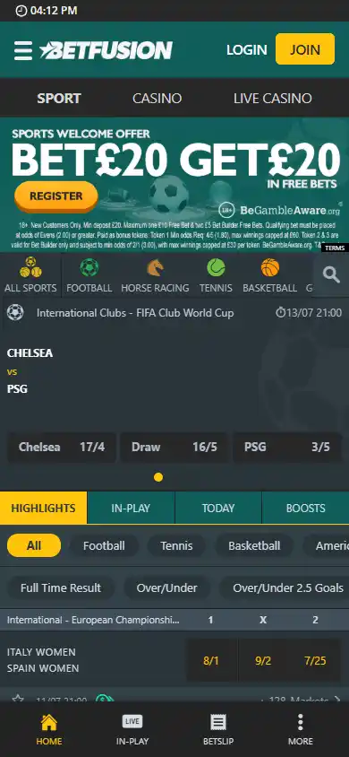 BetFusion Casino screenshot 4