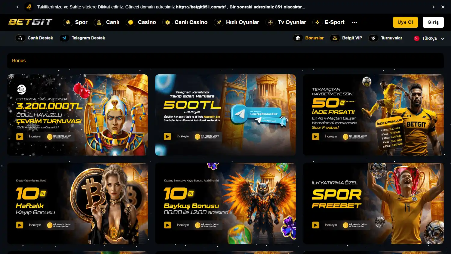 Betgit Casino screenshot 3