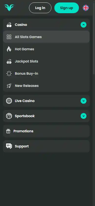 Betgoat Casino screenshot 2