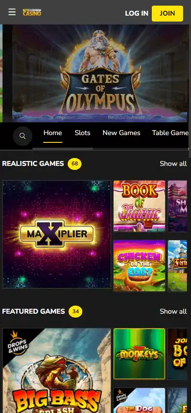 BetGoodwin Casino screenshot 3
