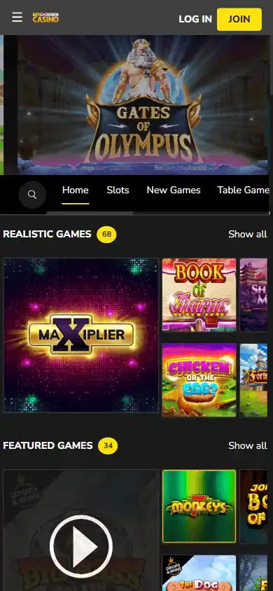 BetGoodwin Casino screenshot 4