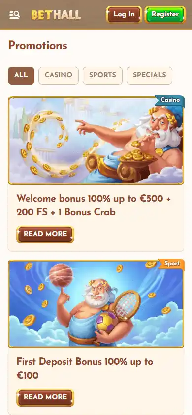 BetHall Casino screenshot 6