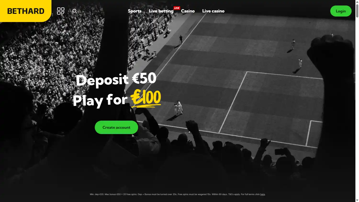Bethard Casino screenshot 1