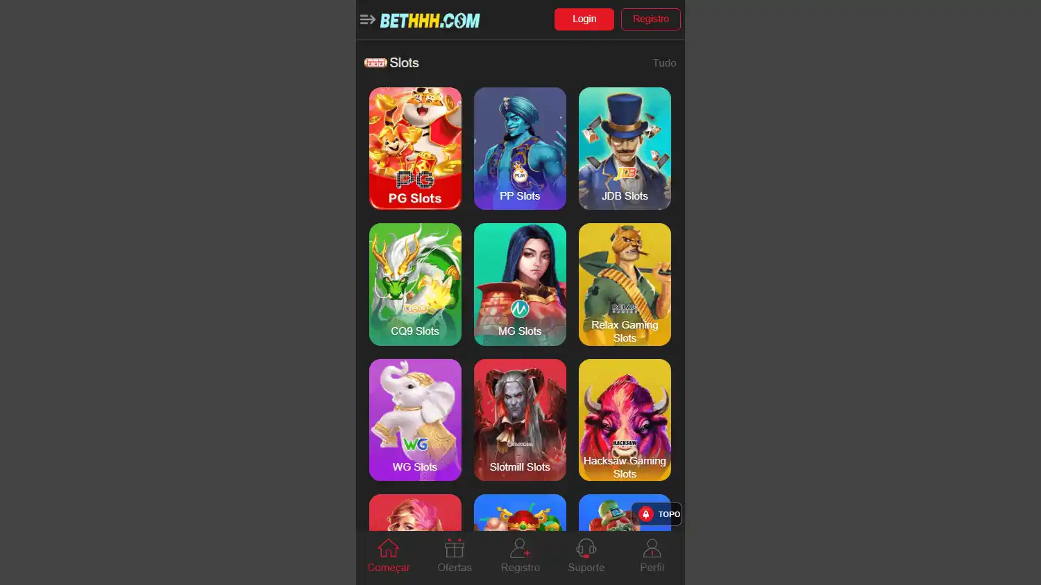 Bethhh.com Casino screenshot 2