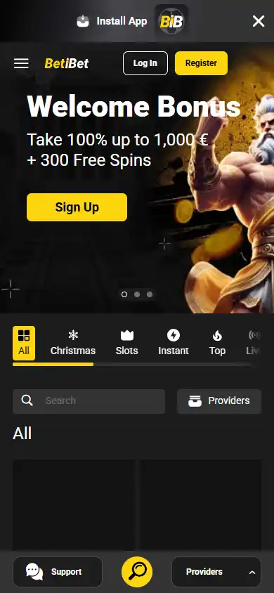BetiBet Casino screenshot 5