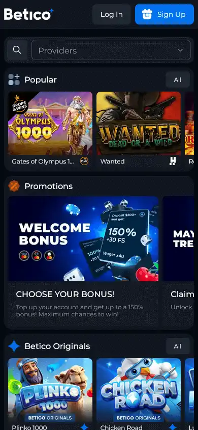 Betico Casino screenshot 3