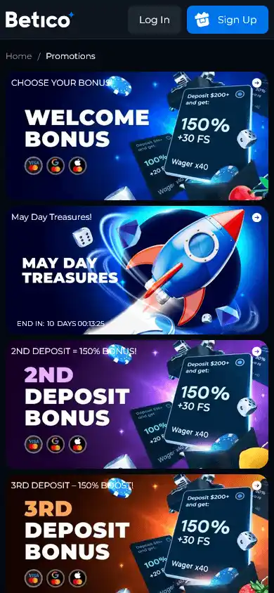Betico Casino screenshot 5