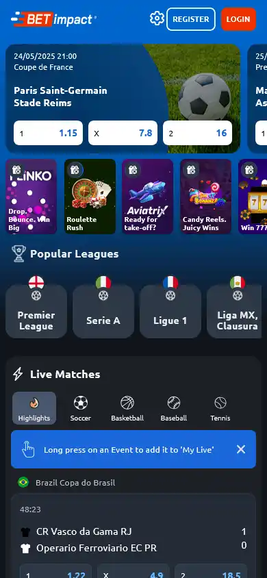 BetImpact Casino screenshot 3