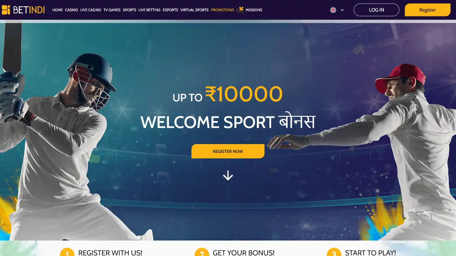 BetIndi Casino screenshot 1