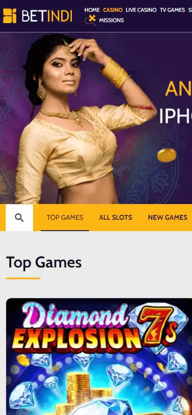BetIndi Casino screenshot 4