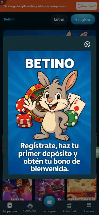 Betino Casino screenshot 1