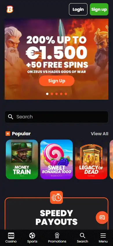 Betiro Casino screenshot 4