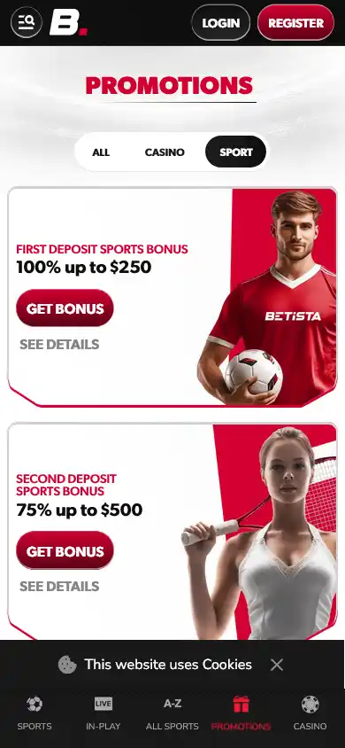 Betista Casino screenshot 6