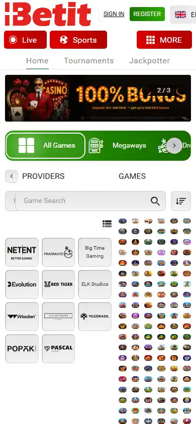 Betit Casino screenshot 5