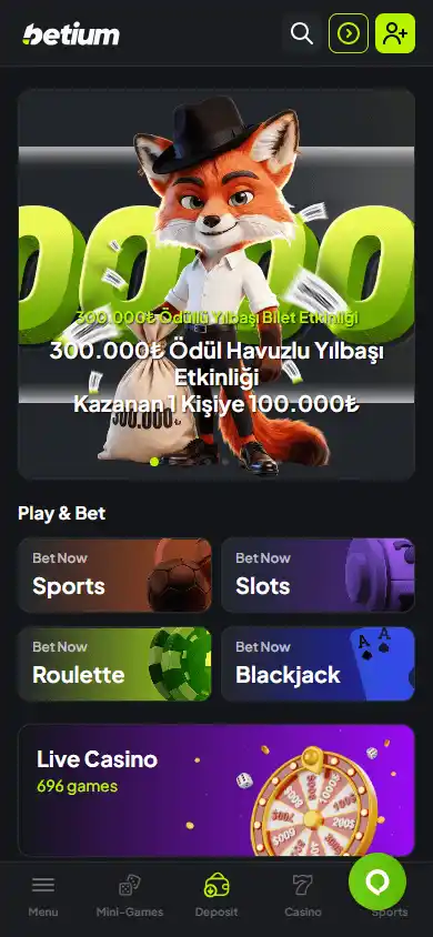 Betium Casino screenshot 4