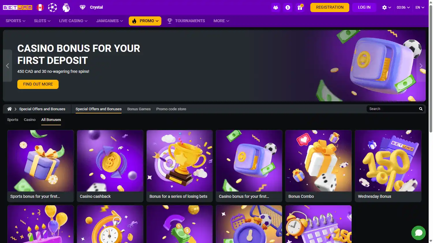 BetJam Casino screenshot 3