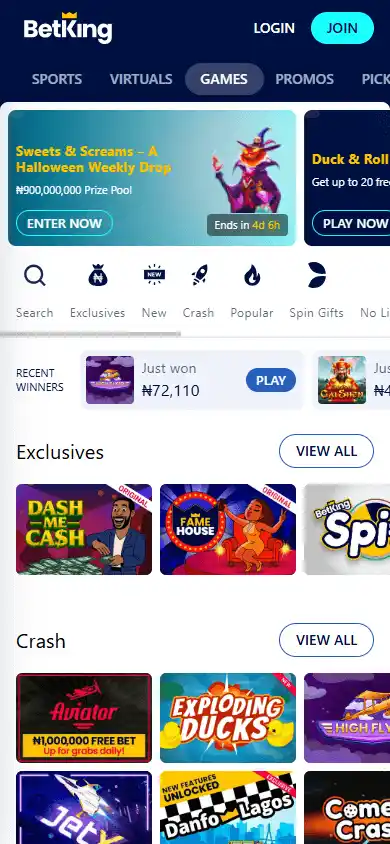 BetKing Casino screenshot 5