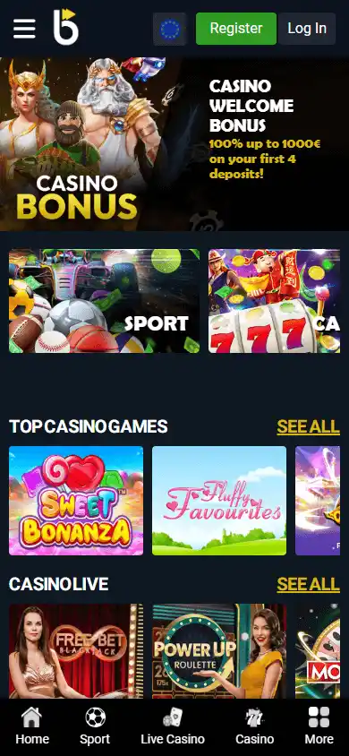 Betlive Casino screenshot 4