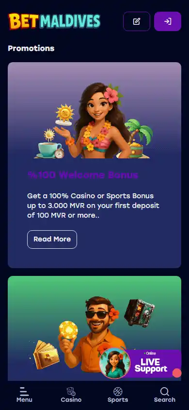 BetMaldives Casino screenshot 6