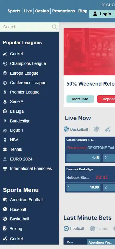 BetMartini Casino screenshot 4