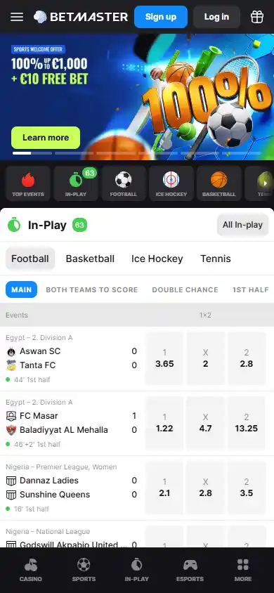 Betmaster Casino screenshot 5