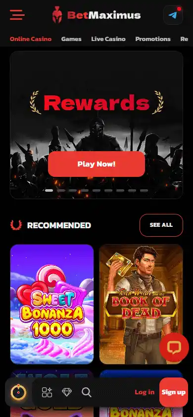 BetMaximus Casino screenshot 4