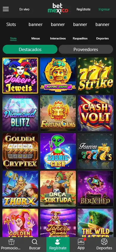 Betmexico Casino screenshot 4
