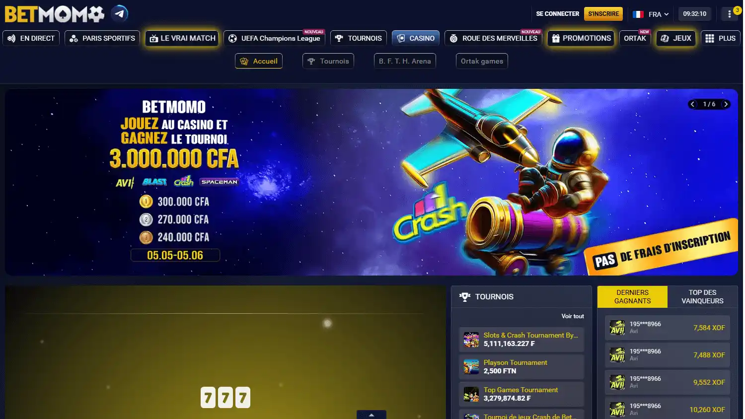 Betmomo Casino screenshot 2